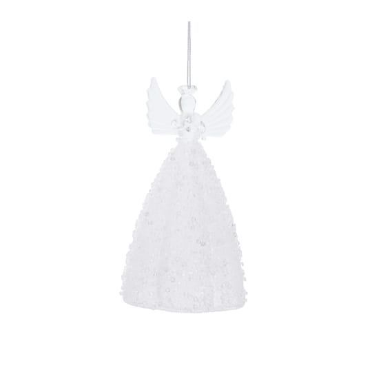 Melrose Glass Angel Ornament Set